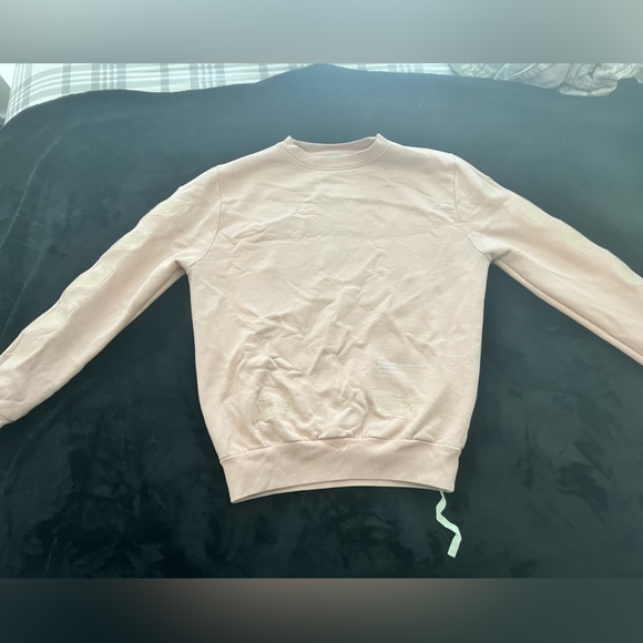 MEN’S AUTHENTIC KITH AND OFF WHITE CALLAB SWEATER - Picture 4 of 10